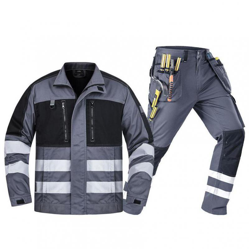 Leather Work Overalls - Abiti da lavoro di sicurezza riflettenti