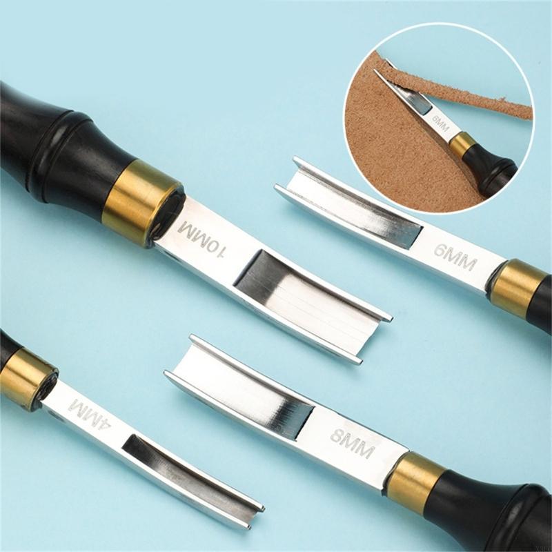 Leather Edge Beveler - Bordi in pelle Skiving strumento smussaggio