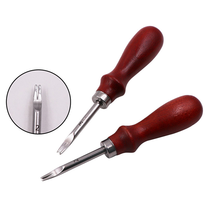 Leatherwork Edge Beveler - Strumenti fai da te 0.8/1.0/1.2/1.5mm bordo