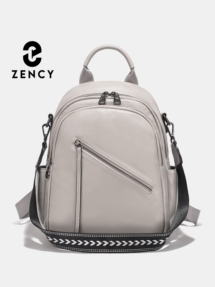 Leather Work Womens Backpack - Zaino da donna Zency in vera