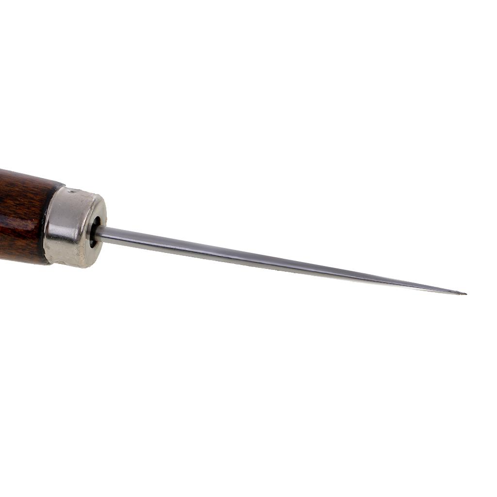Leatherwork Hand Sewing Needles - Punteruolo in Acciaio Inossidabile per Lavorazione