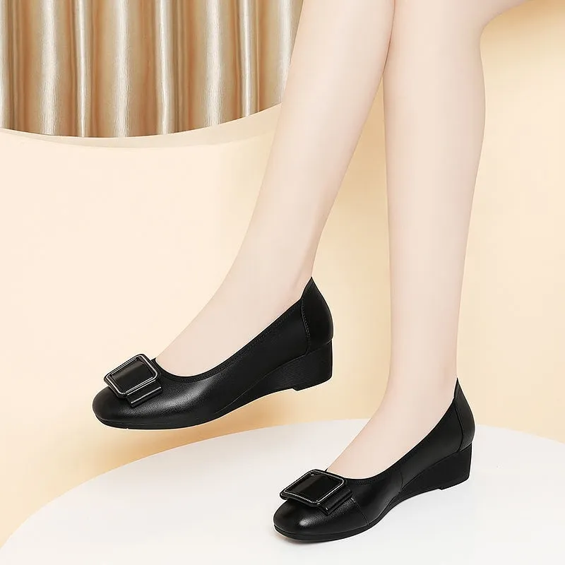 Leatherwork Fasteners - Scarpe da donna eleganti con punta