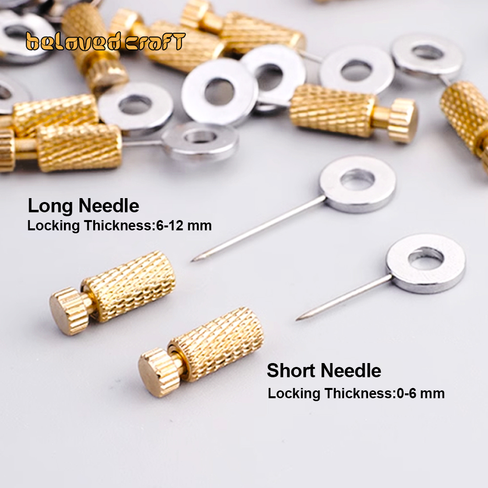 Leatherwork Hand Sewing Needles - Belovedcraft 10 Pezzi Aghi di Posizionamento