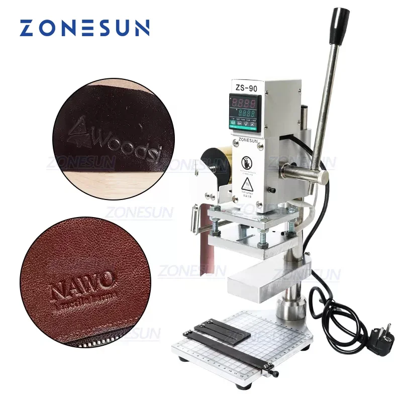 Leatherwork Press - ZONESUN Macchina per stampa a caldo