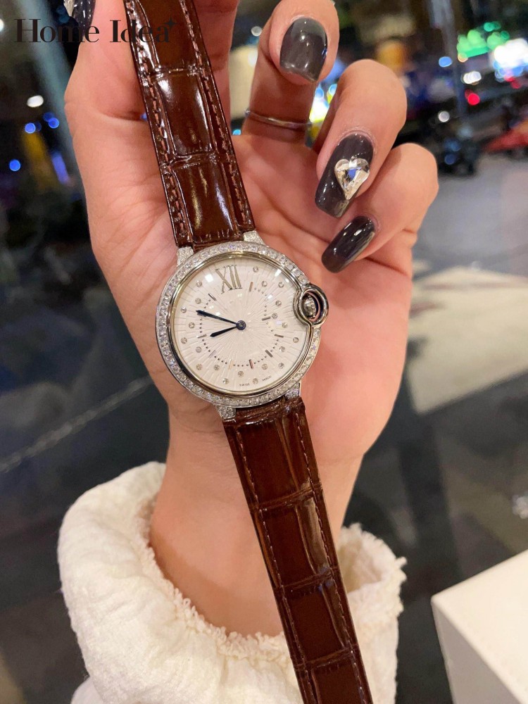 Leatherwork Ideas - Orologio da Polso Vintage per Signore