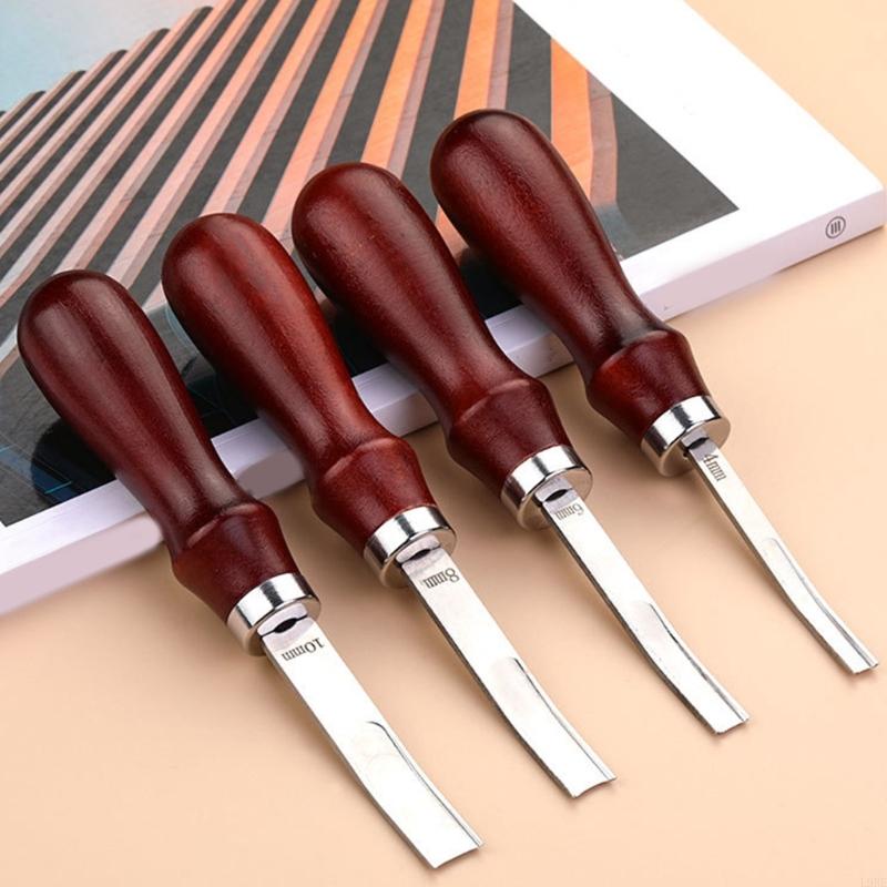 Leatherwork Edge Beveler - L9BE 4/6/8/10mm Utensile per smussare bordi