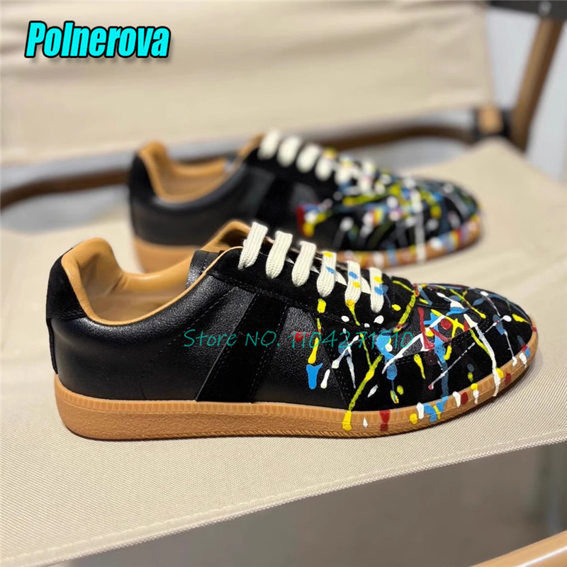 Leather Dye Finish - Scarpe da ginnastica casual alla moda