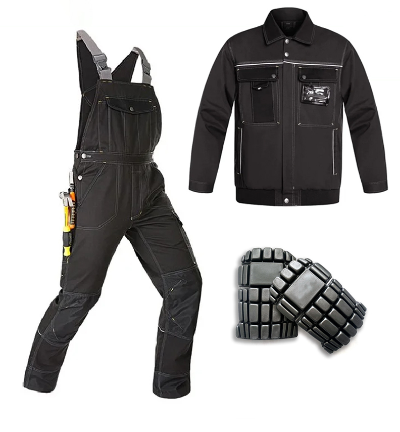 Leather Work Overalls - Tuta da lavoro all-in-one tuta da