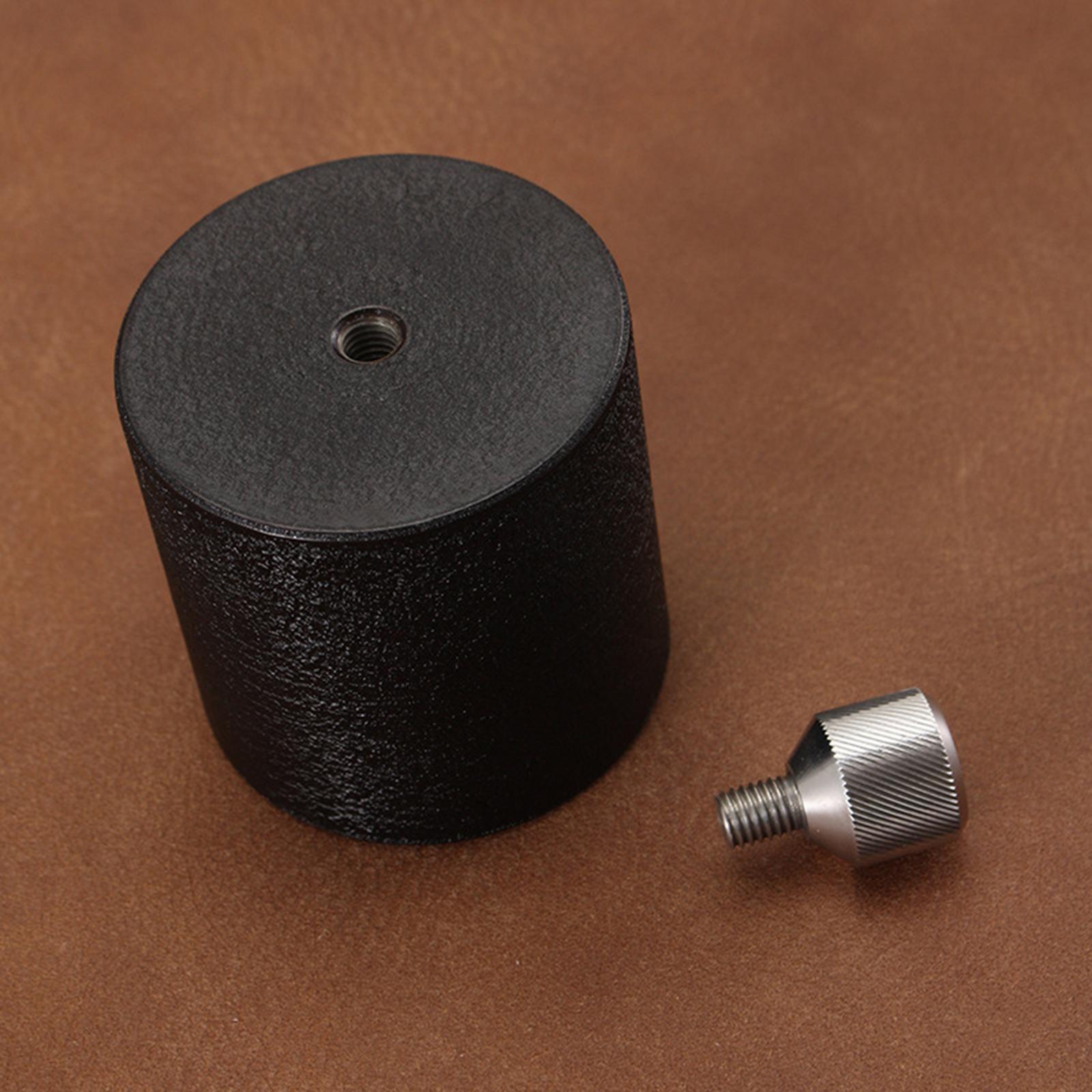 Leatherwork Press - Utensile a pressione manuale in acciaio