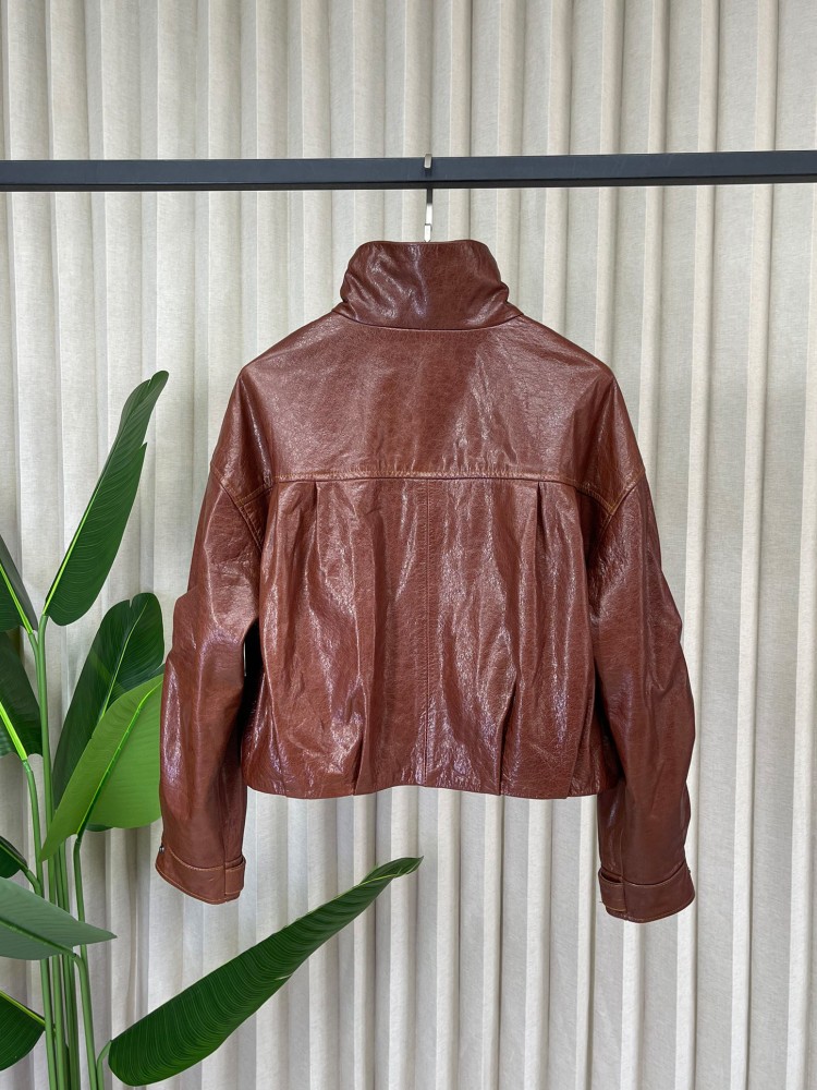 Giacca Corta da Donna in Vera  - Leather Work Jacket Women'S recensione e prezzo