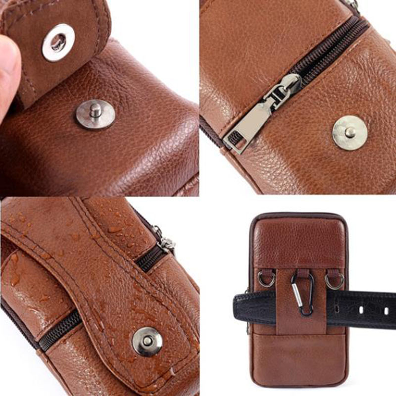 1 Pezzo Marsupio Porta Cellula - Leatherwork Fasteners recensione e prezzo