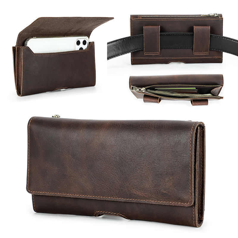 Marsupio in pelle di vacchetta - Leatherwork Fasteners recensione e prezzo