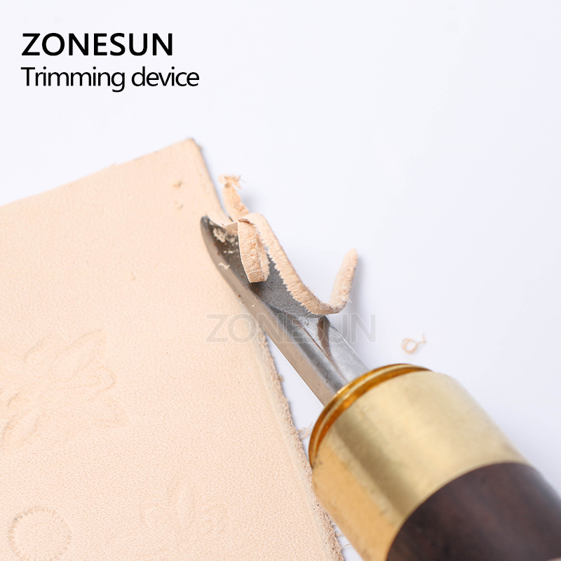 ZONESUN Set di Utensili per La - Leather Edge Beveler recensione e prezzo