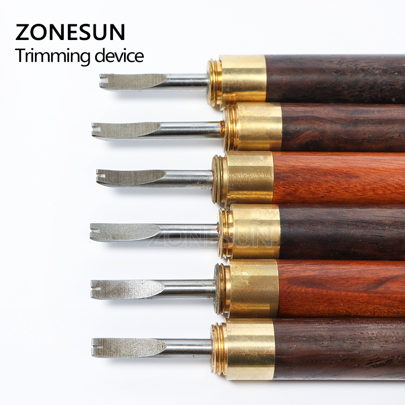 ZONESUN Set di Utensili per La - Leather Edge Beveler recensione e prezzo