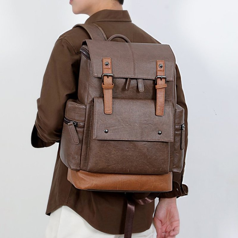 Nuovo Zaino Vintage in Pelle d - Leatherwork Bag recensione e prezzo