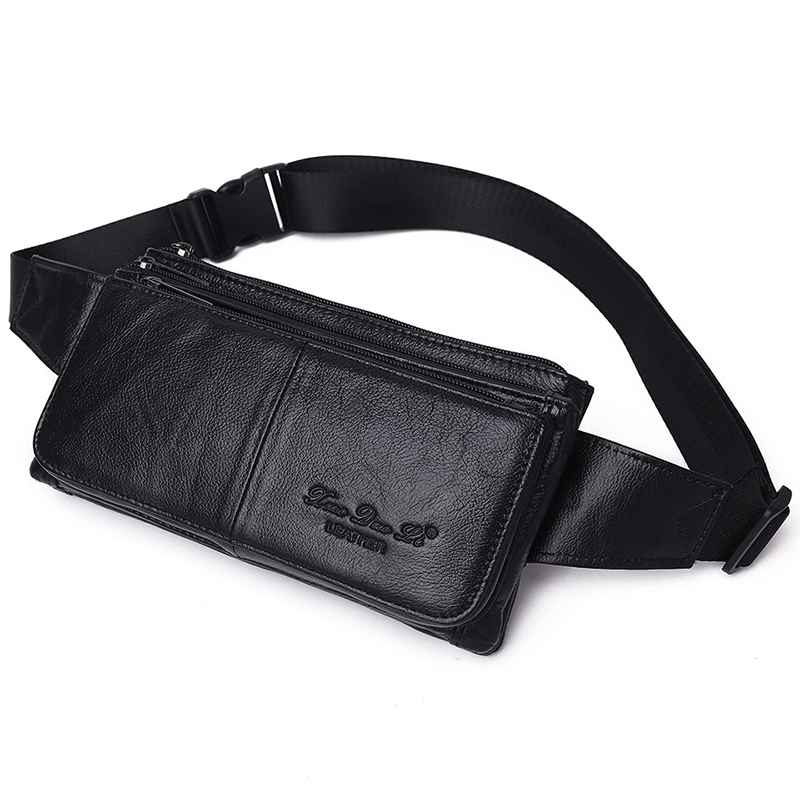 Marsupio da Uomo in Vera Pelle - Leatherwork Fasteners recensione e prezzo