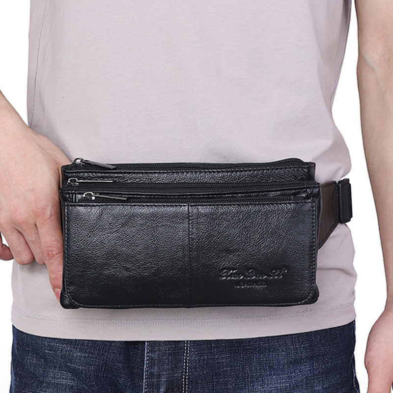Marsupio da Uomo in Vera Pelle - Leatherwork Fasteners recensione e prezzo