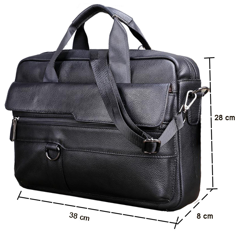 Borsa da uomo grande in vera p - Leatherwork Bag recensione e prezzo