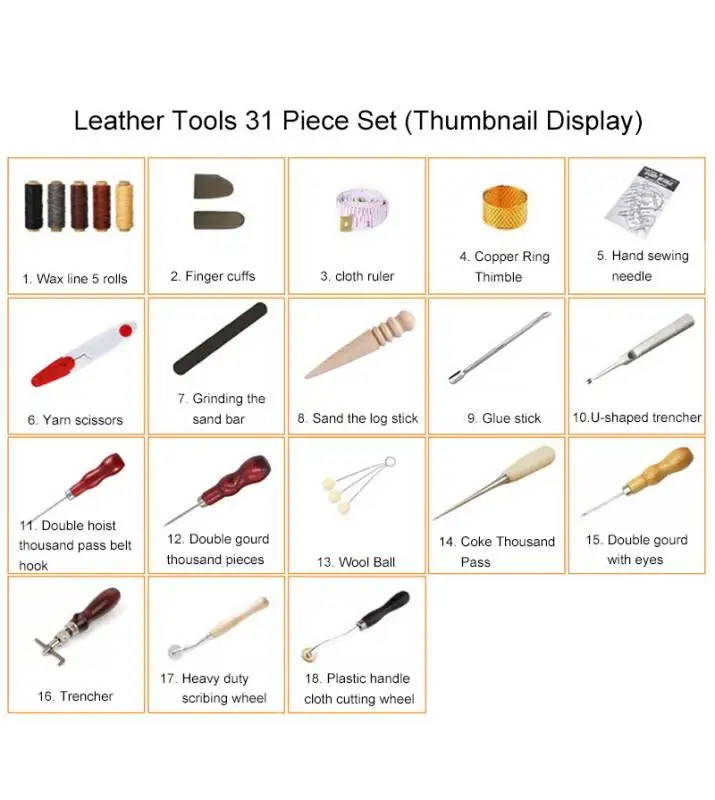 Kit di strumenti professionali - Leatherwork Hand Sewing Needles recensione e prezzo