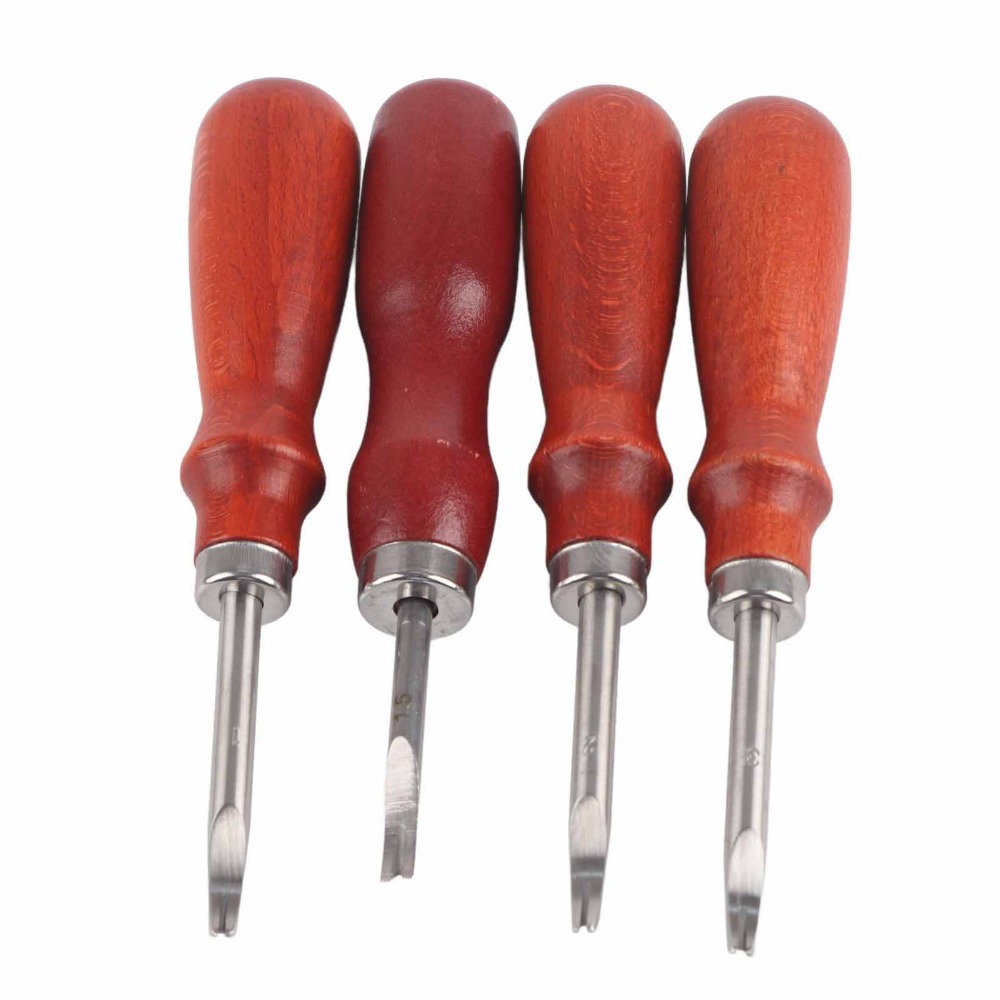 Set di 4 Utensili per Bordi in - Leatherwork Edge Beveler recensione e prezzo