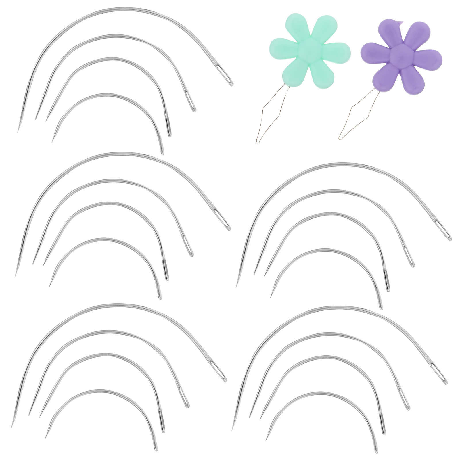 1 Set di Aghi Curvi per Tappez - Leatherwork Hand Sewing Needles recensione e prezzo