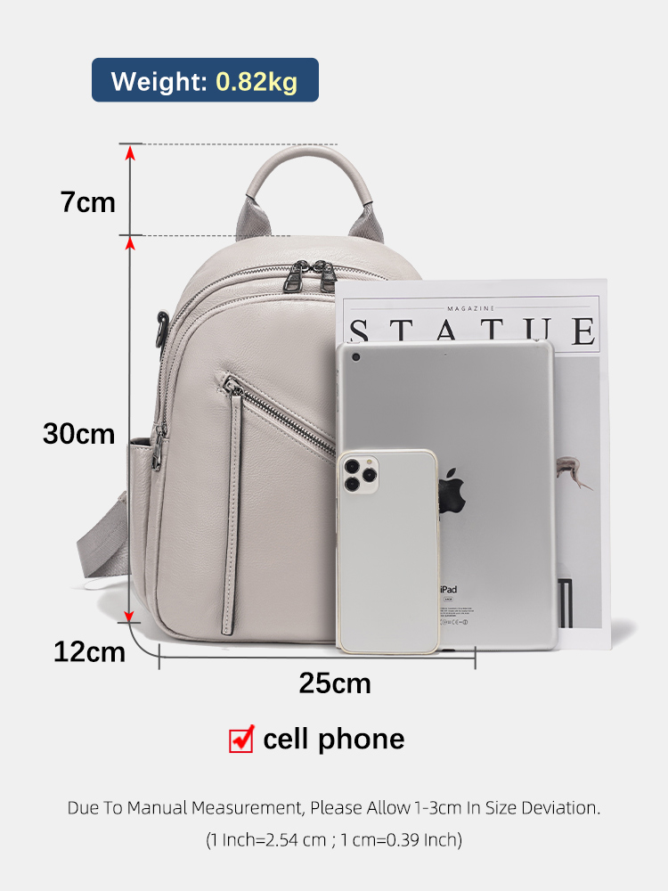 Zency Zaino da donna in vera p - Leather Work Womens Backpack recensione e prezzo