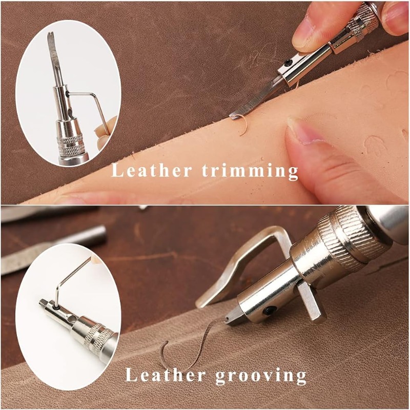 Kit 7 in 1 Professionale per L - Leatherwork Edge Beveler recensione e prezzo