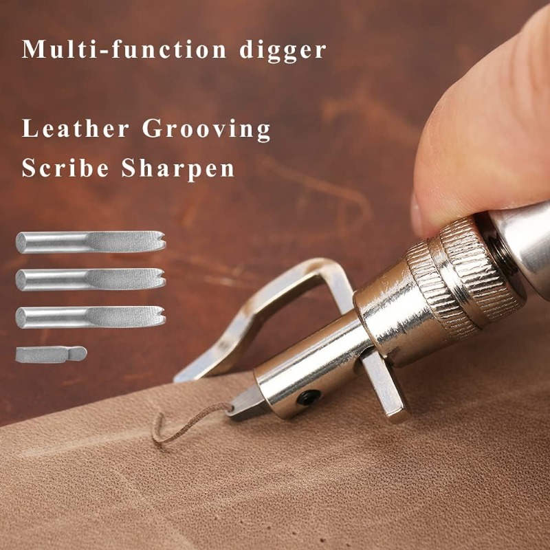 Kit 7 in 1 Professionale per L - Leatherwork Edge Beveler recensione e prezzo