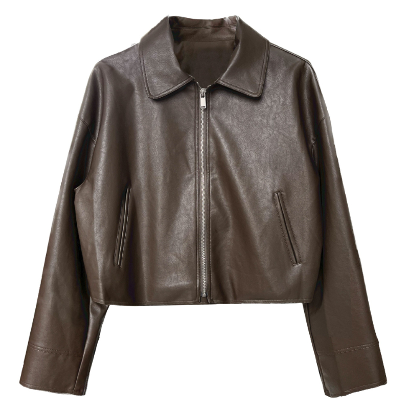 Giacche in Ecopelle da Donna c - Leather Work Jacket Women'S recensione e prezzo