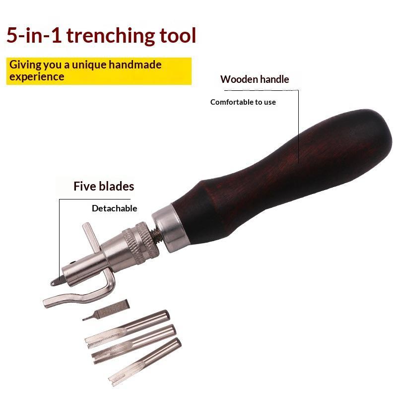 Set di 7 Utensili Professional - Leatherwork Edge Beveler recensione e prezzo