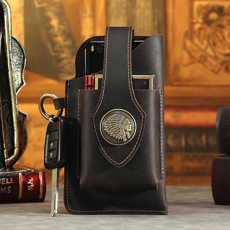 Marsupio da uomo in vera pelle - Leatherwork Fasteners recensione e prezzo