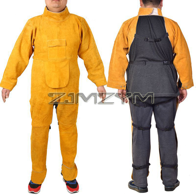 Tuta da saldatura in pelle di  - Leather Work Overalls recensione e prezzo