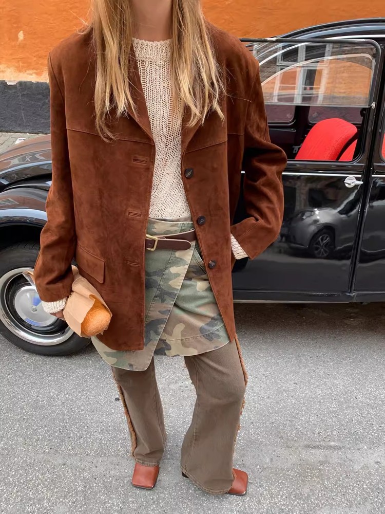 Giacca da donna vintage autunn - Leather Work Jacket Women'S recensione e prezzo